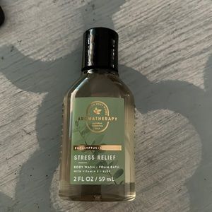 BNWT Bath and Body Works Stress Relief mini body wash